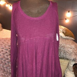Free People Long Sleeve Top